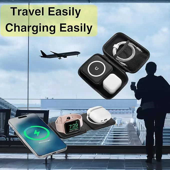 Depgeo® 3 in 1 Magnetic Foldable Wireless Pad