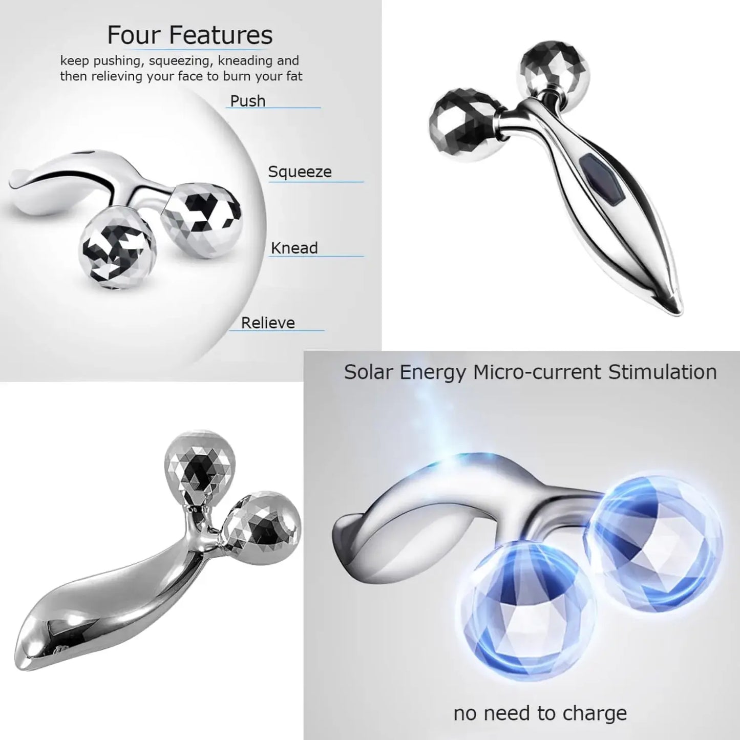 Veloria™ 3D Rollable Facial Massager