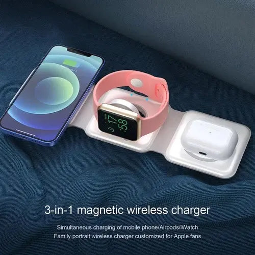 Depgeo® 3 in 1 Magnetic Foldable Wireless Pad