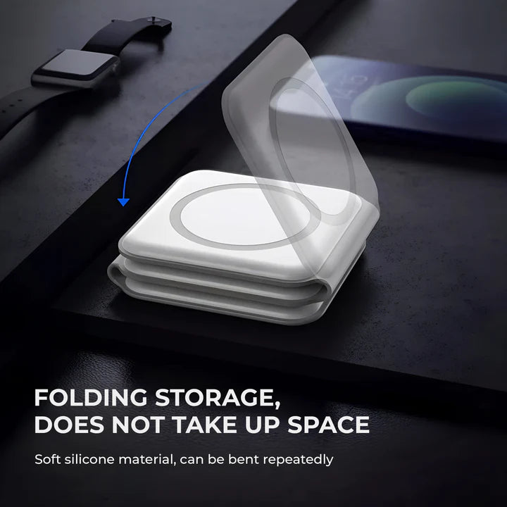 Depgeo® 3 in 1 Magnetic Foldable Wireless Pad