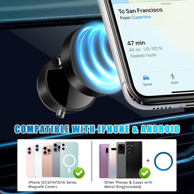 Vacgeo® Magnetic Mobile Holder