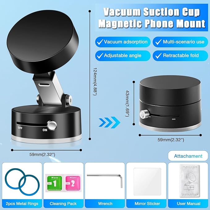 Vacgeo® Magnetic Mobile Holder