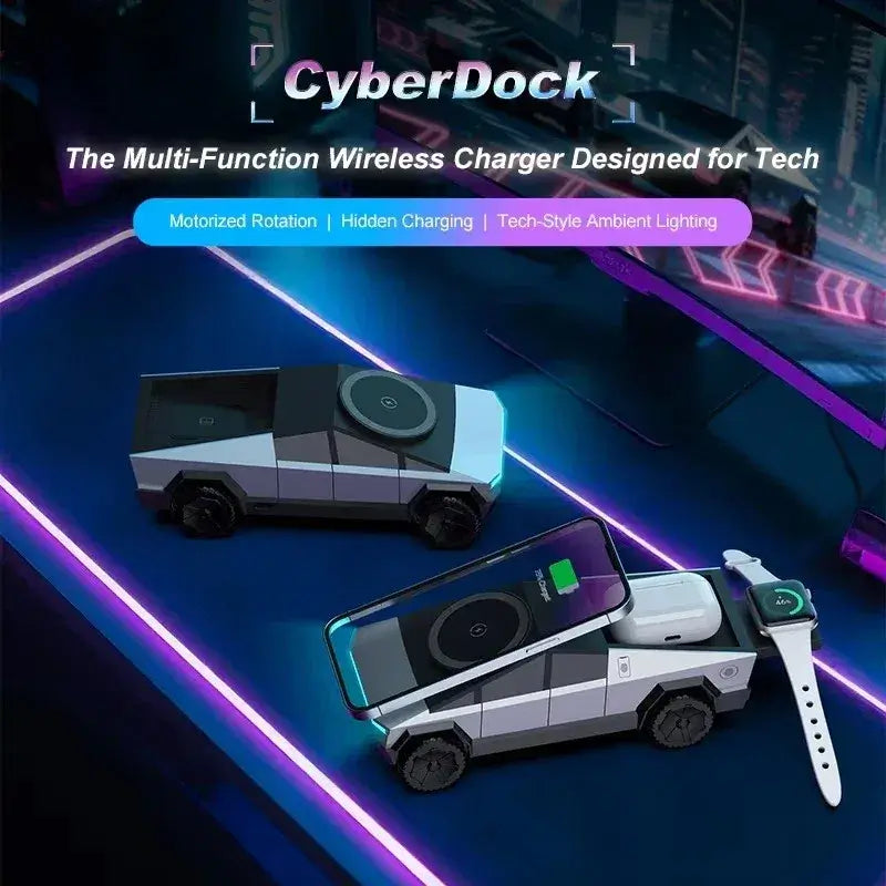 Cybers® 3 in 1 Wireless Charger