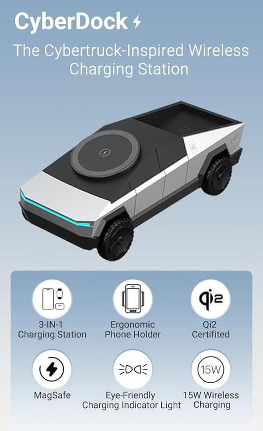 Cybers® 3 in 1 Wireless Charger